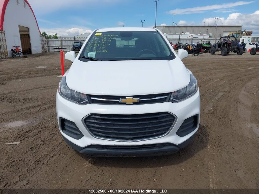 2019 Chevrolet Trax VIN: 3GNCJKSBXKL351371 Lot: 12032506