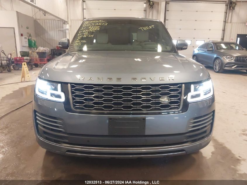 2021 Land Rover Range Rover Westminster Edition VIN: SALGS2SE3MA439795 Lot: 12032513