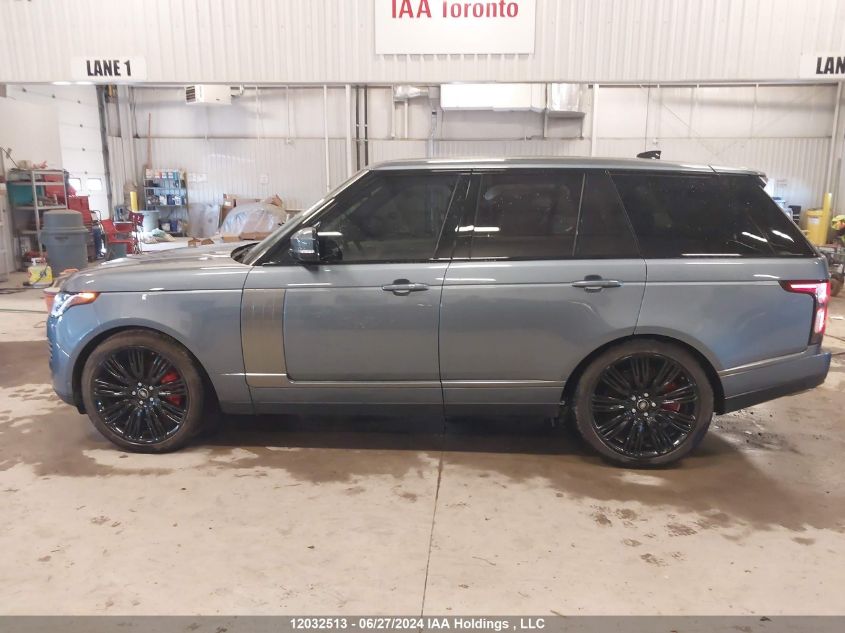2021 Land Rover Range Rover Westminster Edition VIN: SALGS2SE3MA439795 Lot: 12032513