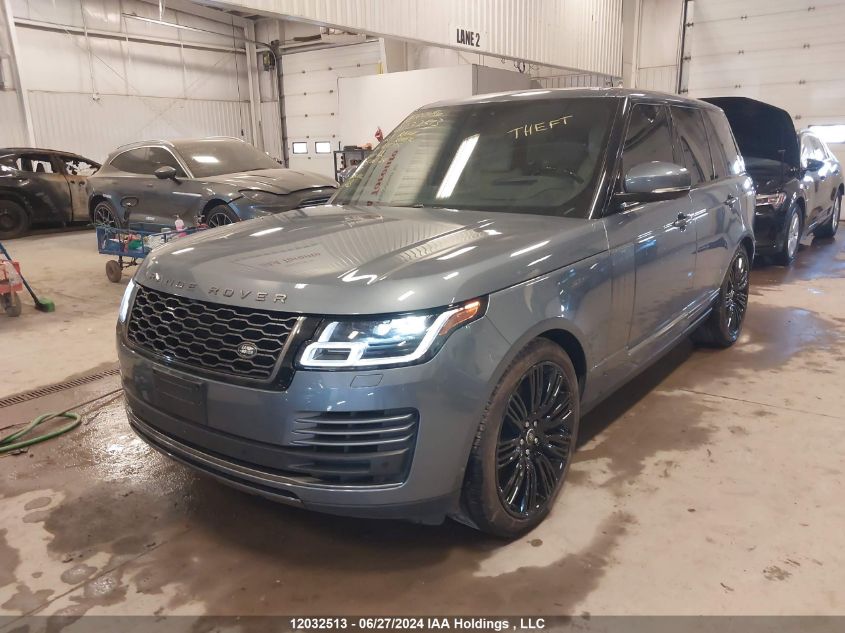 2021 Land Rover Range Rover Westminster Edition VIN: SALGS2SE3MA439795 Lot: 12032513