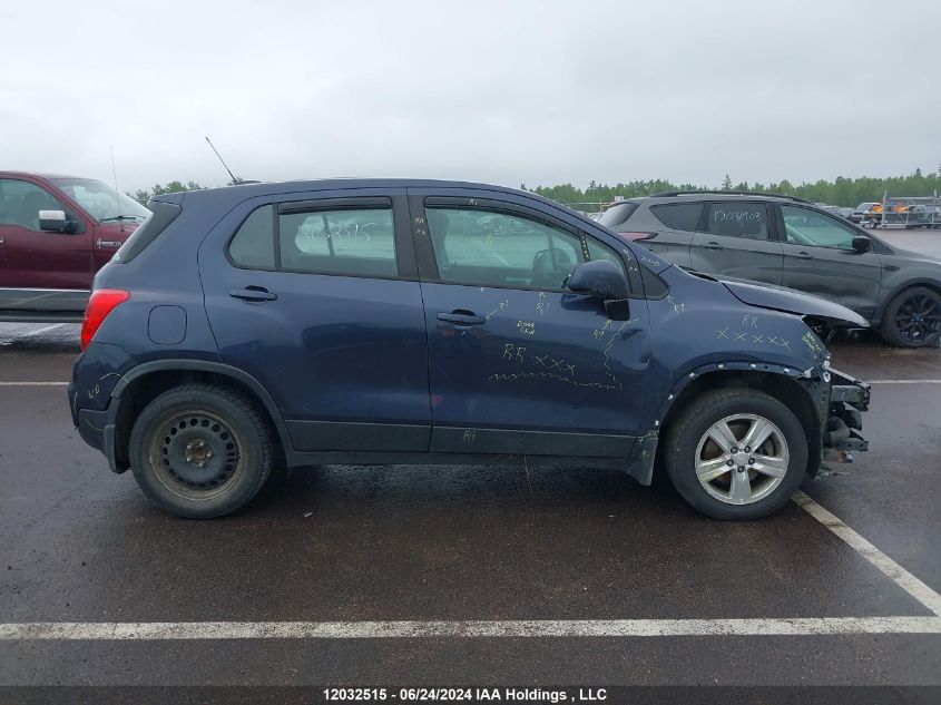 2019 Chevrolet Trax VIN: 3GNCJKSB5KL281892 Lot: 12032515