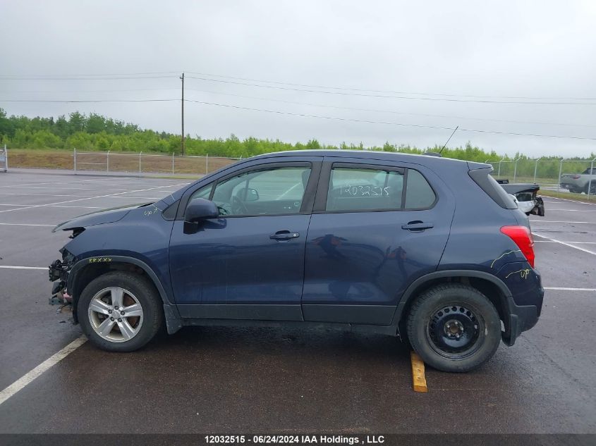 2019 Chevrolet Trax VIN: 3GNCJKSB5KL281892 Lot: 12032515