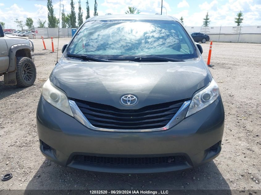 2012 Toyota Sienna Le VIN: 5TDJK3DC4CS044993 Lot: 12032520