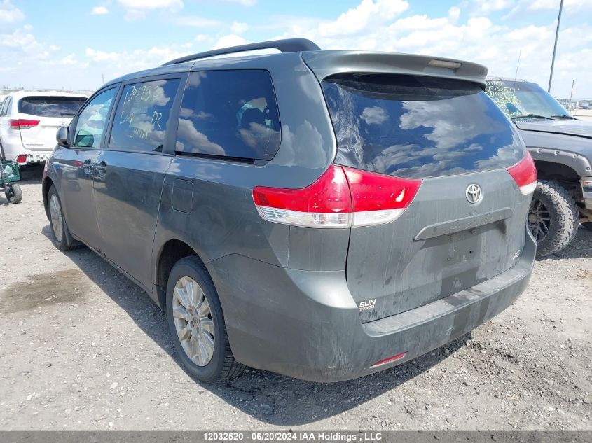 2012 Toyota Sienna Le VIN: 5TDJK3DC4CS044993 Lot: 12032520