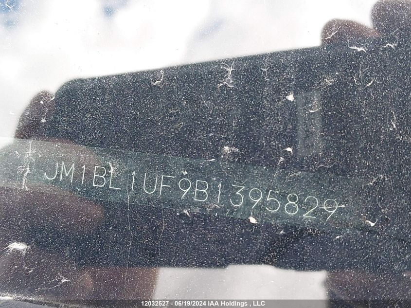 2011 Mazda Mazda3 VIN: JM1BL1UF9B1395829 Lot: 12032527