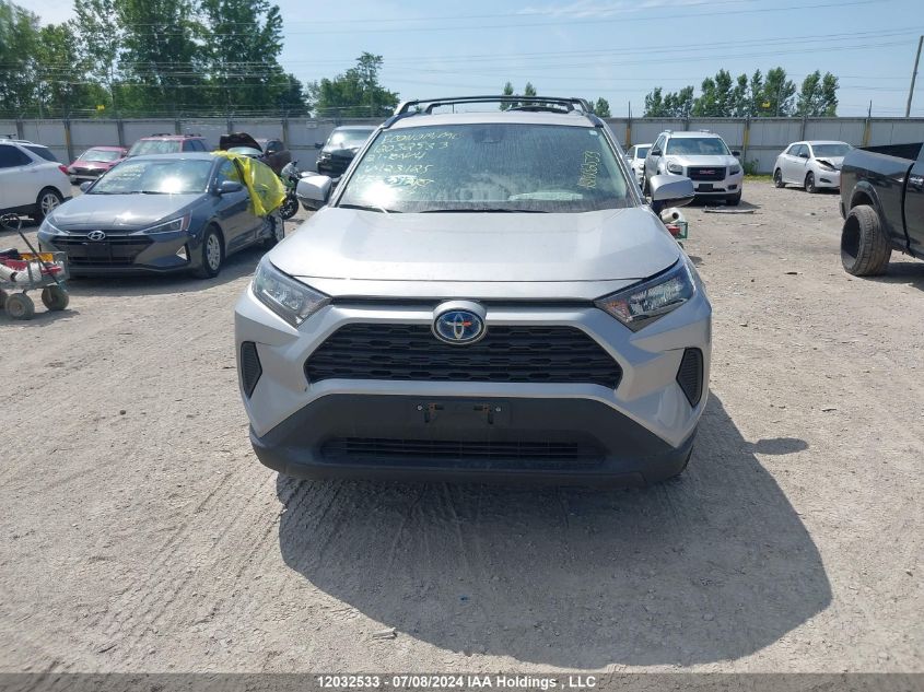 2021 Toyota Rav4 Le VIN: 2T3BWRFV8MW123125 Lot: 12032533