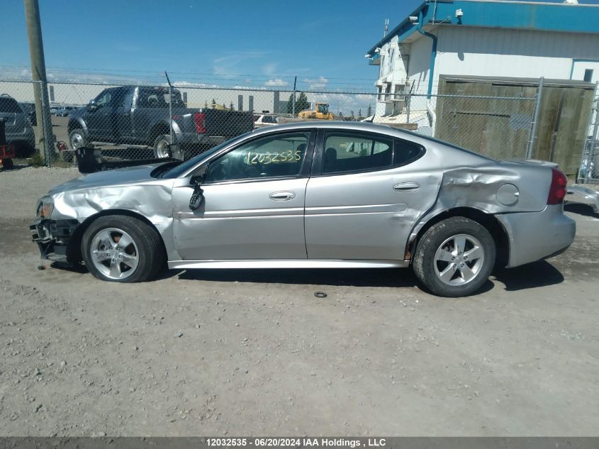 2008 Pontiac Grand Prix VIN: 2G2WP552381116066 Lot: 12032535