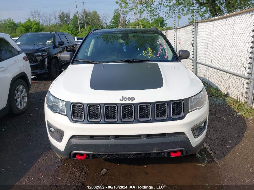 2021 Jeep Compass Trailhawk VIN: 3C4NJDDBXMT590173 Lot: 12032552