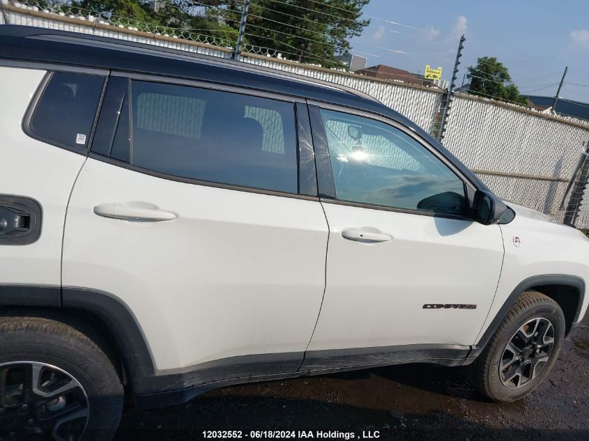 2021 Jeep Compass Trailhawk VIN: 3C4NJDDBXMT590173 Lot: 12032552