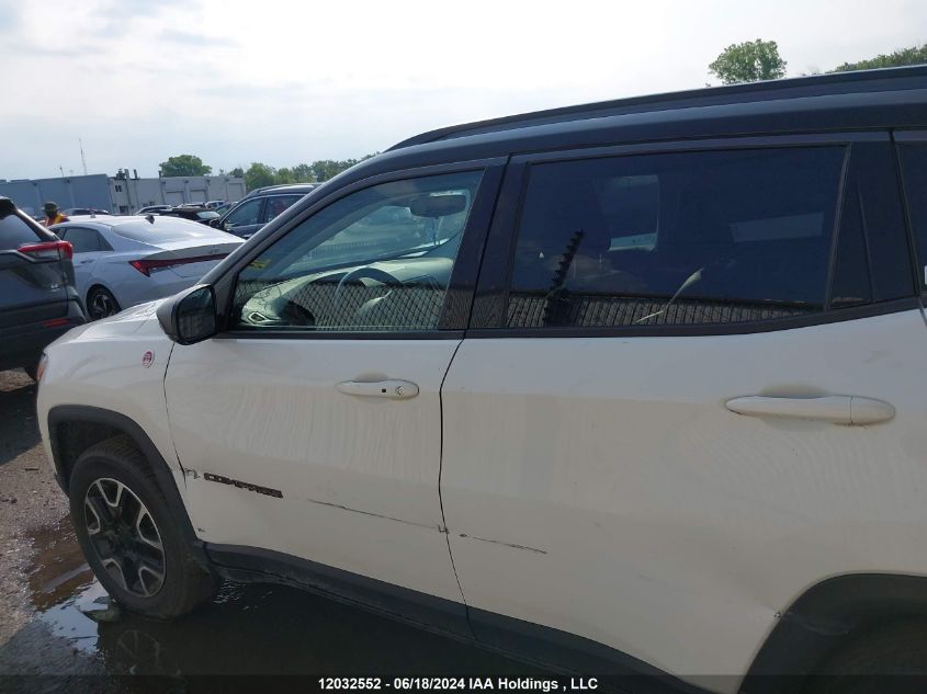 2021 Jeep Compass Trailhawk VIN: 3C4NJDDBXMT590173 Lot: 12032552