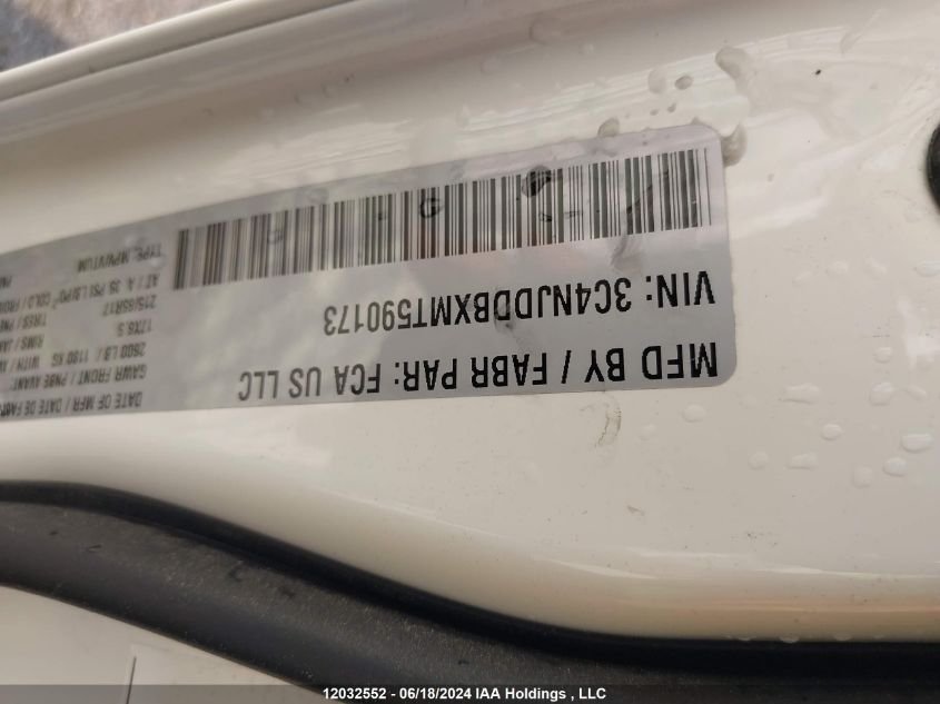 2021 Jeep Compass Trailhawk VIN: 3C4NJDDBXMT590173 Lot: 12032552