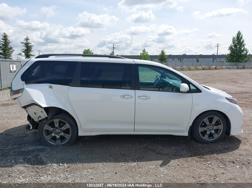 2015 Toyota Sienna Sport VIN: 5TDXK3DC3FS569199 Lot: 12032557
