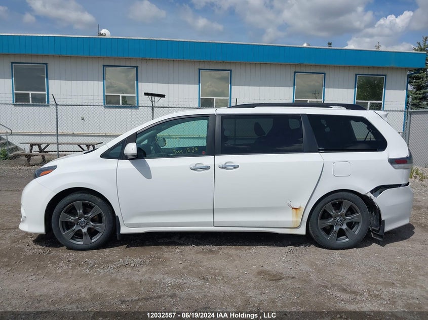 2015 Toyota Sienna Sport VIN: 5TDXK3DC3FS569199 Lot: 12032557
