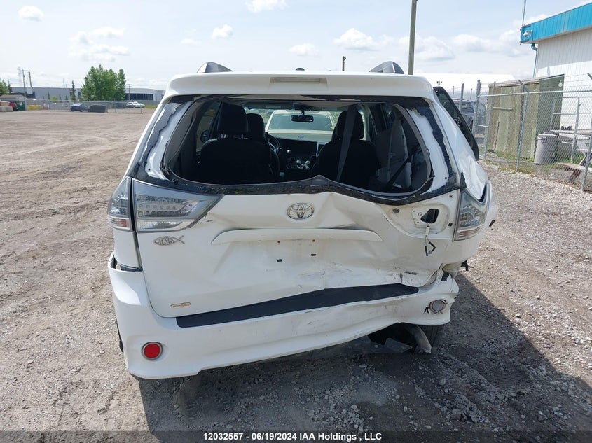 2015 Toyota Sienna Sport VIN: 5TDXK3DC3FS569199 Lot: 12032557