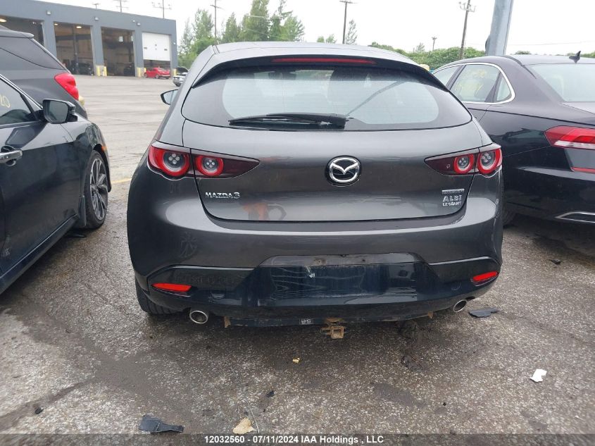 2020 Mazda 3 Gx VIN: JM1BPAK76L1153145 Lot: 12032560