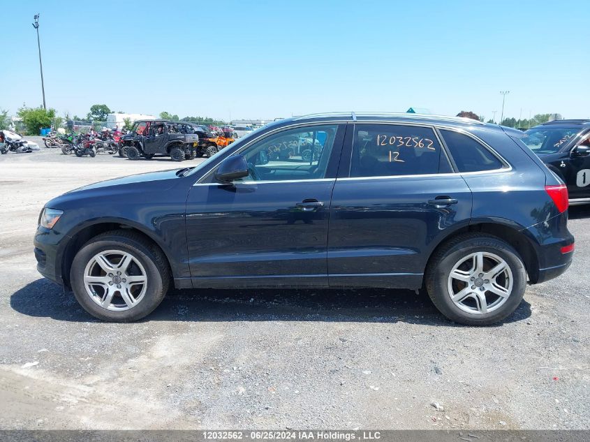 2012 Audi Q5 VIN: WA1LFCFPXCA067070 Lot: 12032562