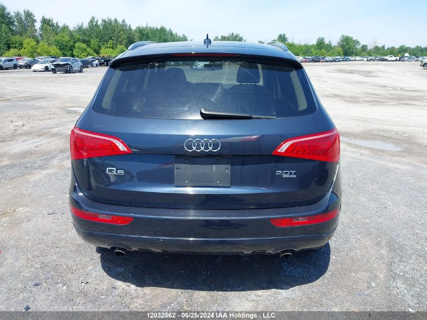 2012 Audi Q5 VIN: WA1LFCFPXCA067070 Lot: 12032562