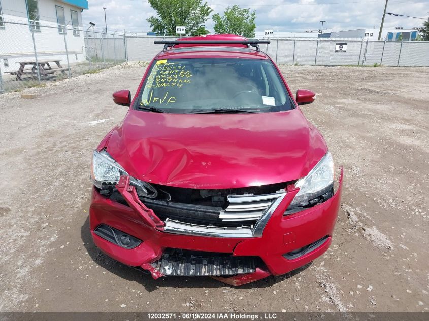 2014 Nissan Sentra VIN: 3N1AB7AP5EL632377 Lot: 12032571