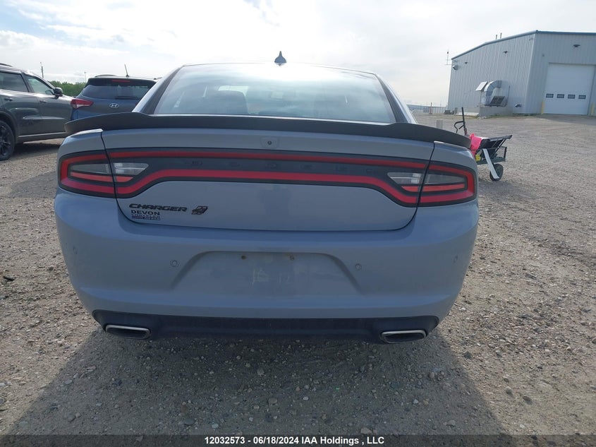 2022 Dodge Charger Sxt VIN: 2C3CDXJG2NH107225 Lot: 12032573