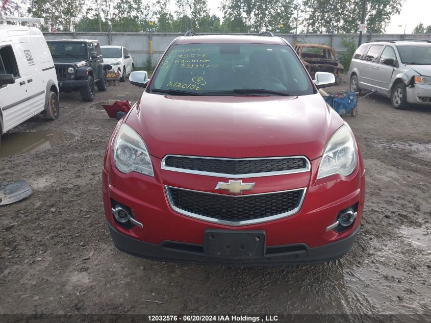 2012 Chevrolet Equinox VIN: 2GNALDEK7C1331347 Lot: 12032576