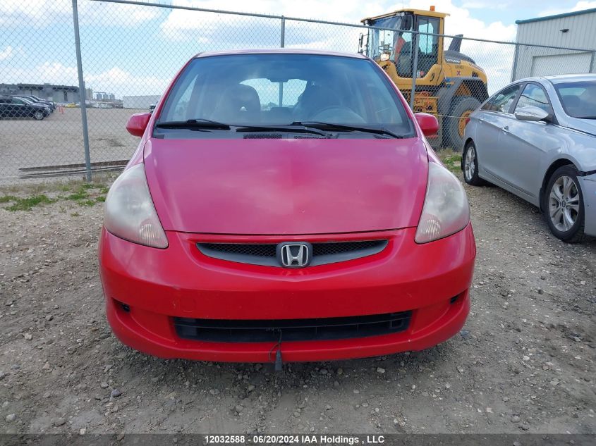 2007 Honda Fit VIN: JHMGD38447S807162 Lot: 12032588