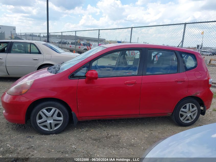 2007 Honda Fit VIN: JHMGD38447S807162 Lot: 12032588