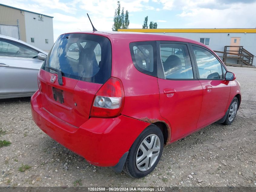 2007 Honda Fit VIN: JHMGD38447S807162 Lot: 12032588