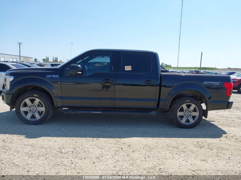2018 Ford F-150 Lariat VIN: 1FTEW1EG3JFE27249 Lot: 12032589