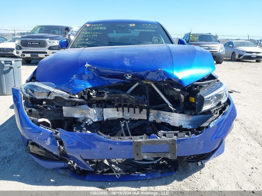 2019 BMW 3 Series VIN: WBA5R7C54KAJ83019 Lot: 12032592