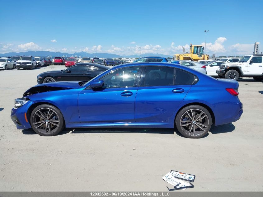 2019 BMW 3 Series VIN: WBA5R7C54KAJ83019 Lot: 12032592