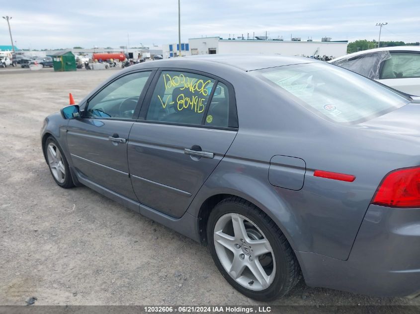 2005 Acura Tl VIN: 19UUA66265A804915 Lot: 12032606