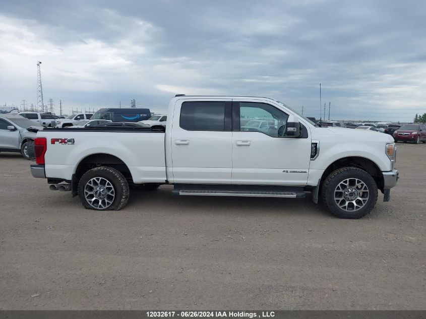 2022 Ford F-350 Lariat VIN: 1FT8W3BTXNEE47150 Lot: 12032617