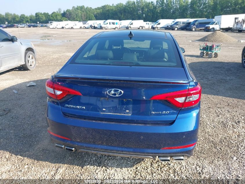 2016 Hyundai Sonata Sport/Limited VIN: 5NPE34AB8GH425063 Lot: 12032620