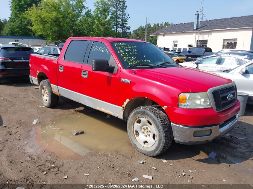 2004 Ford F150 VIN: 1FTRW14W84FA19425 Lot: 12032625