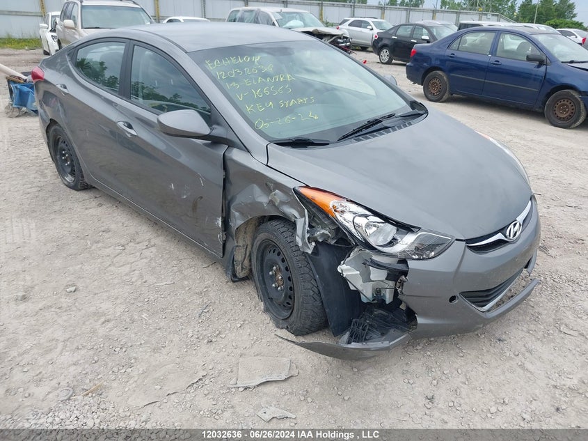 2013 Hyundai Elantra Gls/Limited VIN: 5NPDH4AE3DH166565 Lot: 12032636