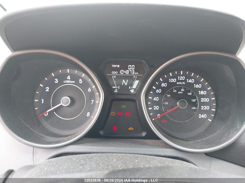 2013 Hyundai Elantra Gls/Limited VIN: 5NPDH4AE3DH166565 Lot: 12032636