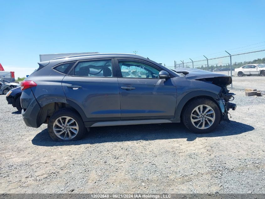 2018 Hyundai Tucson Limited/Sport And Eco/Se VIN: KM8J33A41JU622417 Lot: 12032648