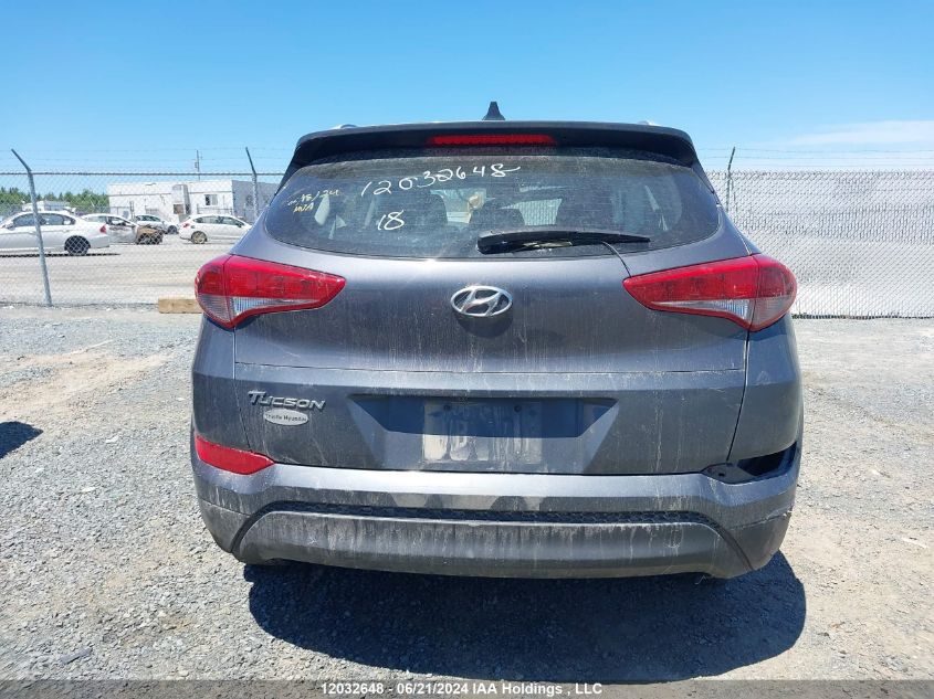 2018 Hyundai Tucson Limited/Sport And Eco/Se VIN: KM8J33A41JU622417 Lot: 12032648