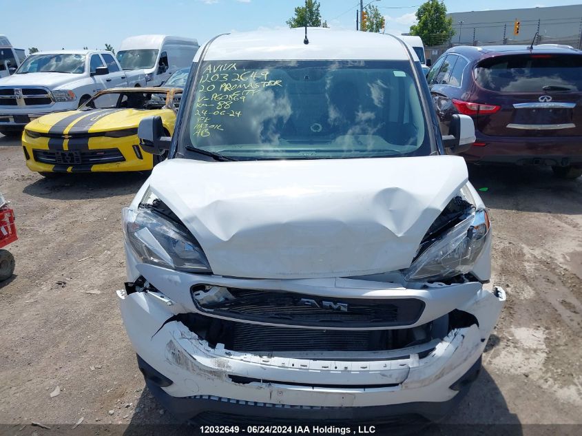 2020 Ram Promaster City Slt VIN: ZFBHRFDB3L6P60869 Lot: 12032649