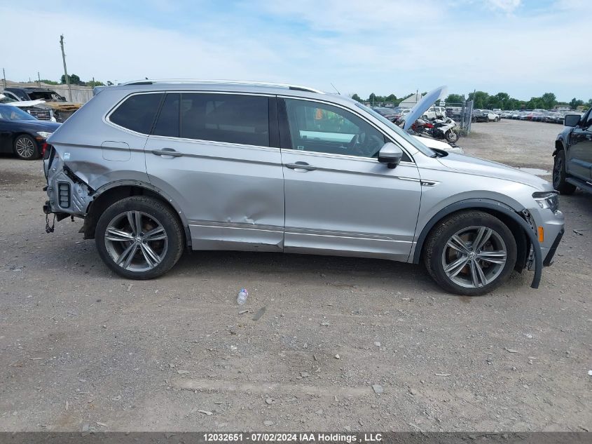 2019 Volkswagen Tiguan VIN: 3VV4B7AXXKM134452 Lot: 12032651