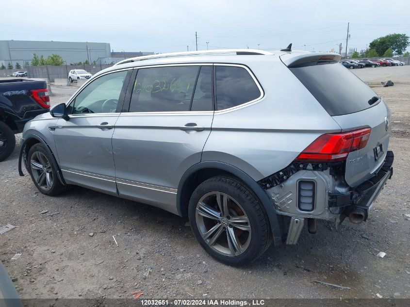 2019 Volkswagen Tiguan VIN: 3VV4B7AXXKM134452 Lot: 12032651