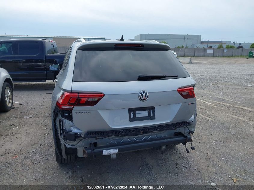 2019 Volkswagen Tiguan VIN: 3VV4B7AXXKM134452 Lot: 12032651