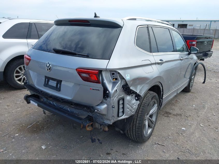 2019 Volkswagen Tiguan VIN: 3VV4B7AXXKM134452 Lot: 12032651