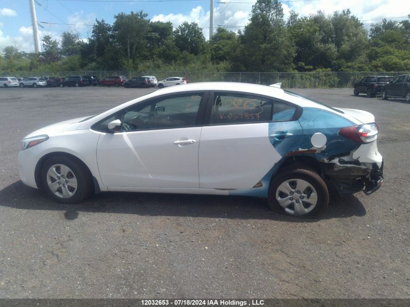 2017 Kia Forte VIN: 3KPFK4A7XHE059857 Lot: 12032653