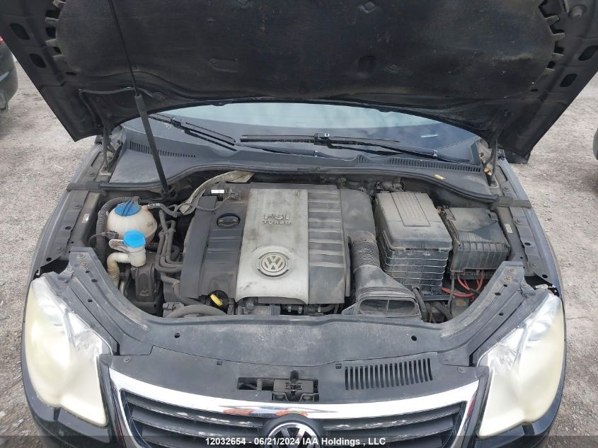 2008 Volkswagen Eos Turbo/Komfort VIN: WVWBA71F68V043306 Lot: 12032654