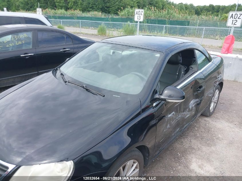 2008 Volkswagen Eos Turbo/Komfort VIN: WVWBA71F68V043306 Lot: 12032654