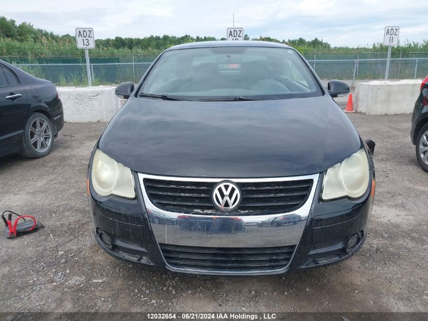 2008 Volkswagen Eos Turbo/Komfort VIN: WVWBA71F68V043306 Lot: 12032654