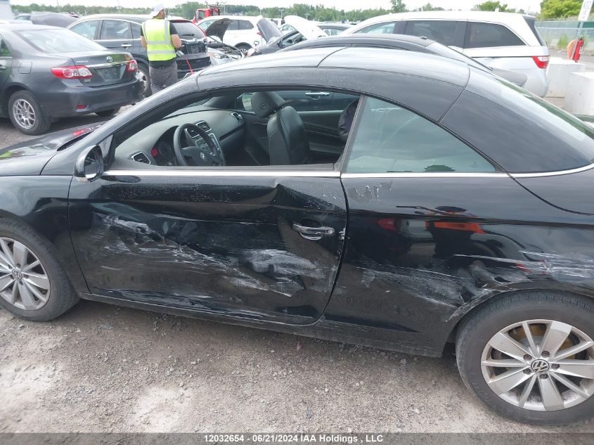 2008 Volkswagen Eos Turbo/Komfort VIN: WVWBA71F68V043306 Lot: 12032654