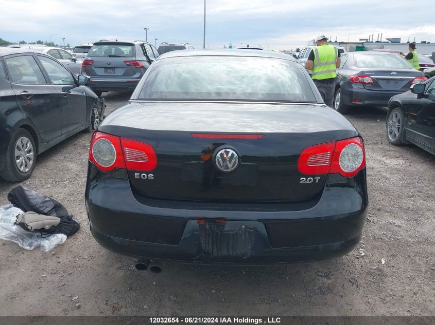 2008 Volkswagen Eos Turbo/Komfort VIN: WVWBA71F68V043306 Lot: 12032654