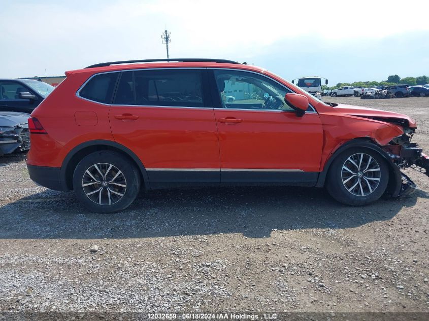 2018 Volkswagen Tiguan VIN: 3VV2B7AX6JM024102 Lot: 12032659